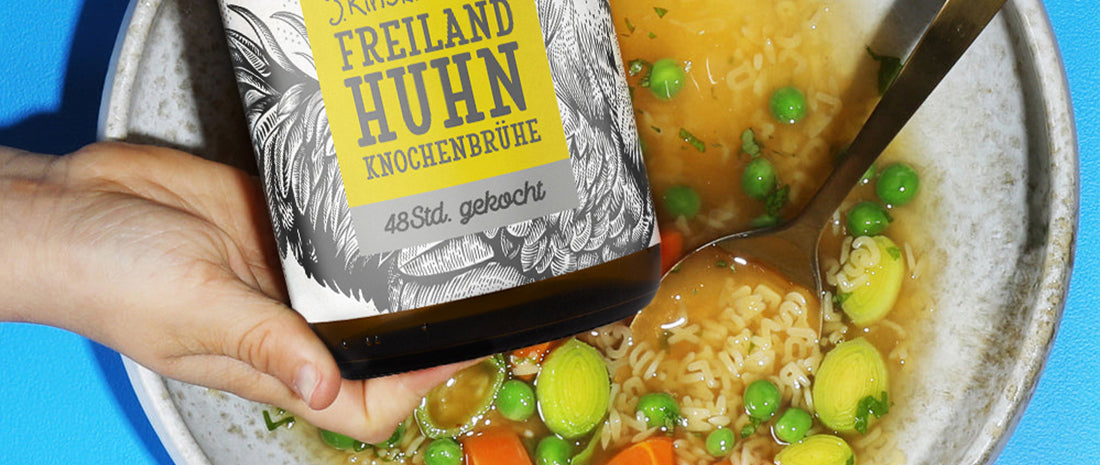 Hühnersuppe, die alle mögen!