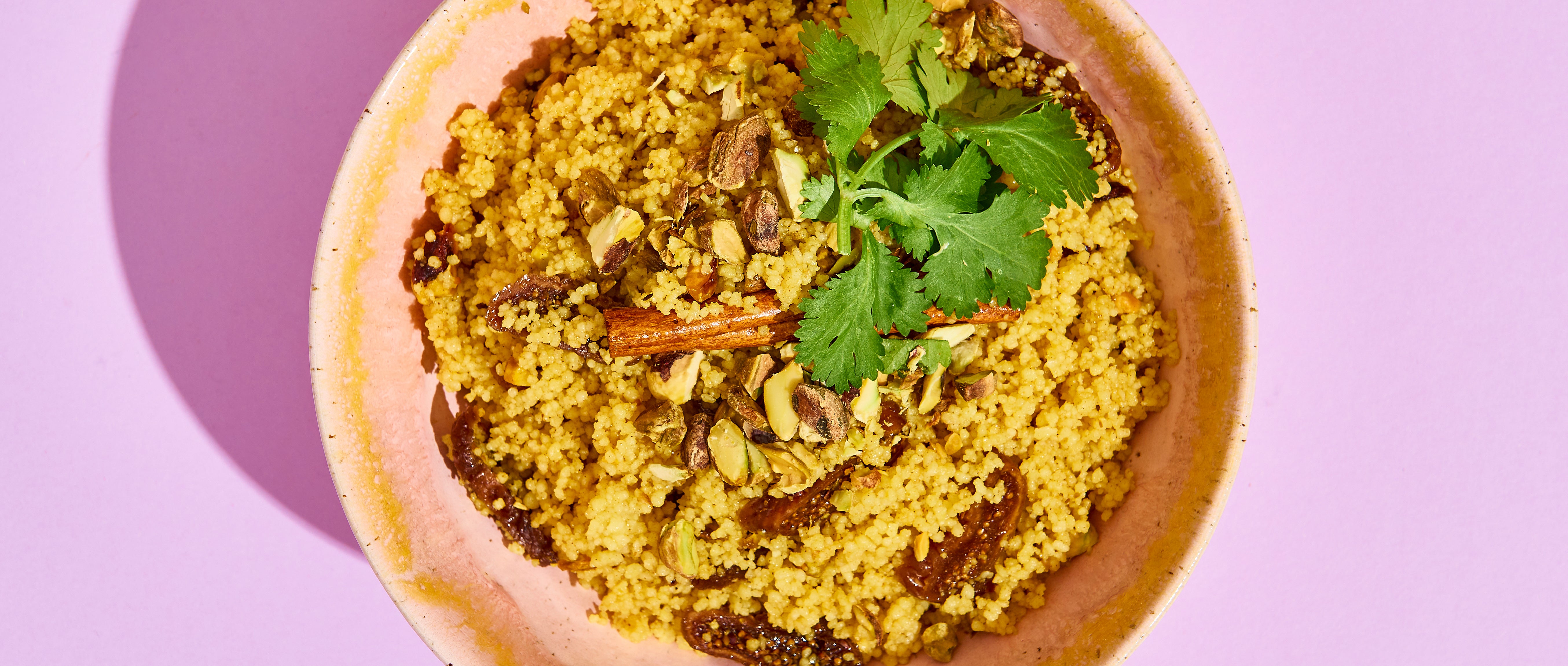 Blitz-Couscous mit Döraprikosen und Pistazie